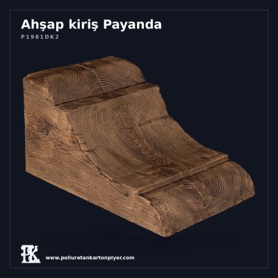 Poliüretan Kartonpiyer Duvar Tavan Payandası 29x35x55 cm