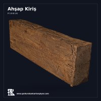 Geniş Hacimli Dekoratif Ahşap Kütük Kiriş 15x31 cm