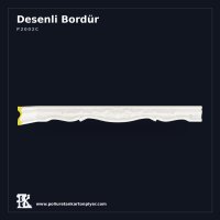 Poliüretan Desenli Rölyef Bordür 5x15 cm