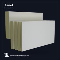 Poliüretan Kartonpiyer 3D Geometrik Dekoratif Panel 72x146 cm (15 cm)