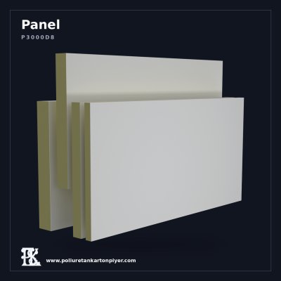 Poliüretan Kartonpiyer Dekoratif Panel 72x146 cm (8 cm)