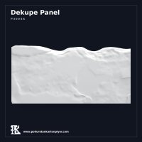 Poliüretan Kartonpiyer Oyma Desenli Dekupe Seperatör Paneli 9x144 cm