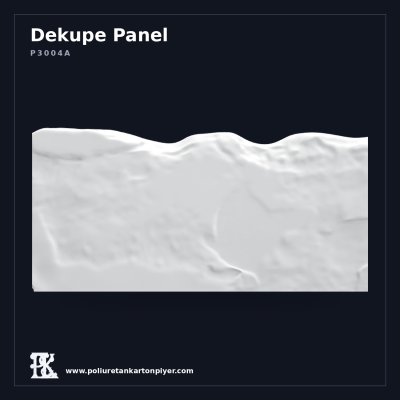 Poliüretan Kartonpiyer Oyma Desenli Dekupe Seperatör Paneli 9x144 cm