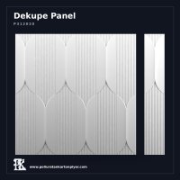 Poliüretan Kartonpiyer Oyma Desenli Dekupe Panel 120x20 cm