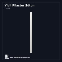 Yivli Tasarımlı Dikey Pilaster Gövdesi 3x15x240 cm