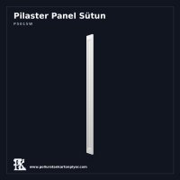 Düz Panel Hatlı Pilaster Sütun 3x15 cm