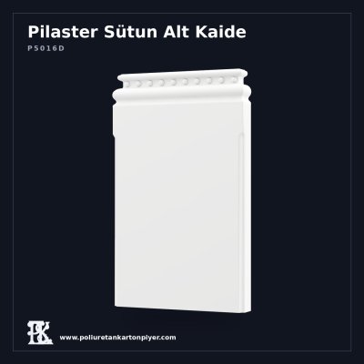 Klasik Geometrik Pilaster Alt Kaidesi 3x20x31 cm