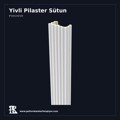 P502050 Yivli Pilaster Sütun