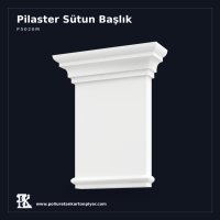 Neo-Klasik Detaylı Pilaster Sütun Başlığı 7x26x31 cm