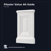 Dekoratif Poliüretan Pilaster Sütun Alt Kaidesi 5x28x46 cm