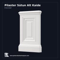 Dekoratif Poliüretan Pilaster Sütun Alt Kaidesi 5x28x46 cm