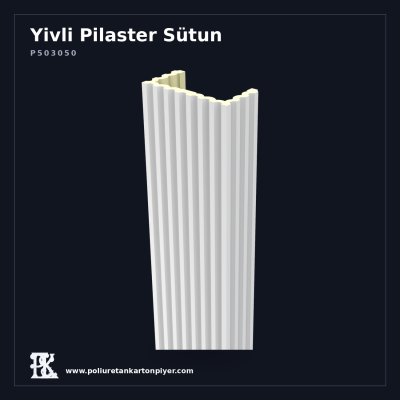 P503050 Yivli Pilaster Sütun