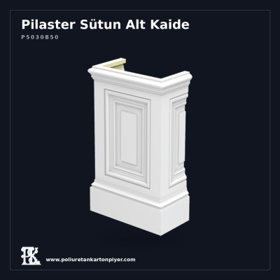 P5030B50 Pilaster Sütun Alt Kaide