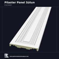 Poliüretan Kartonpiyer Düz Profil Pilaster Sütun 3x30x240 cm
