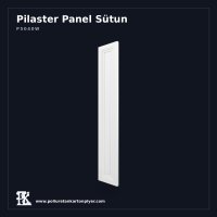 Panel Motifli Poliüretan Pilaster Sütun 4x40x240 cm