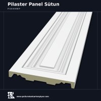 Panel Motifli Poliüretan Pilaster Sütun 4x40x240 cm