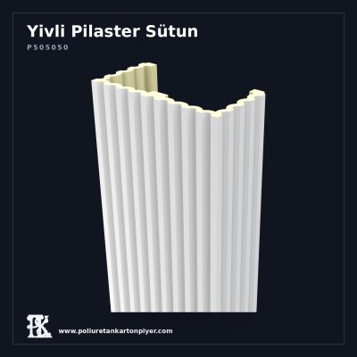 P505050 Yivli Pilaster Sütun, ürün fotoğrafı