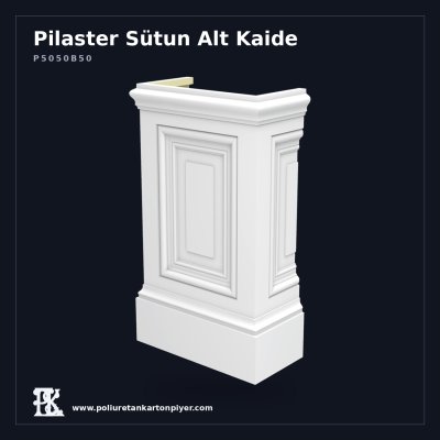 P5050B50 Pilaster Sütun Alt Kaide, ürün fotoğrafı