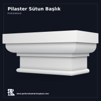 P5050D50 Pilaster Sütun Başlık