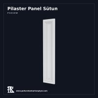 Poliüretan Kartonpiyer Düz Panel Sütun 5x50x240 cm