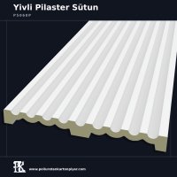 Poliüretan Kartonpiyer Yivli Pilaster Sütun 6x60x240 cm