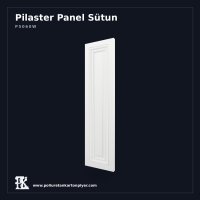 Poliüretan Düz Yüzeyli Pilaster Sütun Paneli 61x240 cm