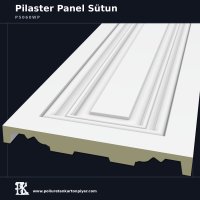 Poliüretan Düz Yüzeyli Pilaster Sütun Paneli 61x240 cm