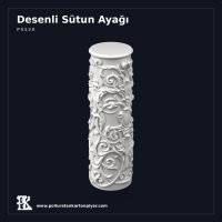 Poliüretan Dekoratif Sütun Ayağı 25x23x69 cm