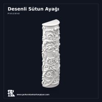 Yarım Poliüretan Sütun Ayağı 13x24x69 cm
