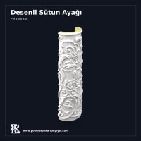 Poliüretan Yarım Sütun Altlığı 19x36x103 cm