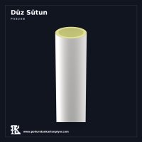 Poliüretan Sade Düz Sütun Gövdesi 20x240 cm