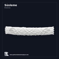 Poliüretan Motifli Dekoratif Süsleme Modeli 8x42 cm