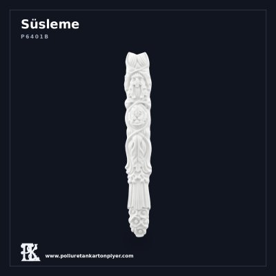 Poliüretan Oyma Dekoratif Süsleme 49x8 cm