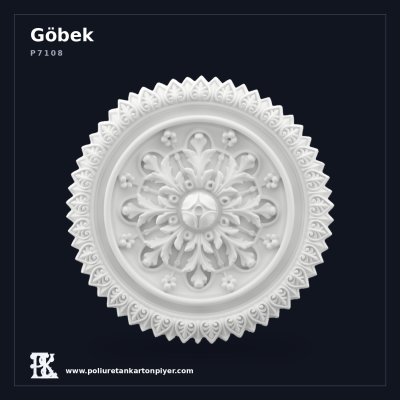 Kabartmalı Klasik Tavan Rozeti 32x32 cm
