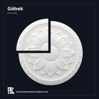 Büyük Dairesel Tavan Rozeti 135 cm