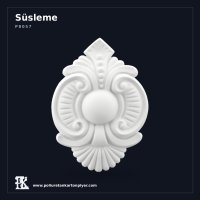 Klasik Oyma Motifli Dekoratif Süsleme 16x12 cm