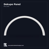 Poliüretan 49x99 cm Kemer Formlu Dekupe Panel Modeli