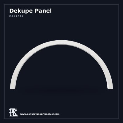 Poliüretan 49x99 cm Kemer Formlu Dekupe Panel Modeli