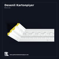 Poliüretan Desenli Kartonpiyer 11x11 cm Klasik Motifli