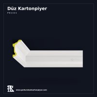Poliüretan Düz Geometrik Tavan Kartonpiyeri 5x10 cm