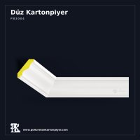 Poliüretan Kartonpiyer Düz Tavan Çıtası Profil 4x5 cm