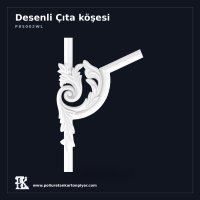 Klasik Desenli Çıta Dönüş Köşesi 39x25 cm
