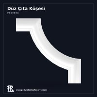 Poliüretan Kartonpiyer Düz Çıta Köşesi 20x20 cm