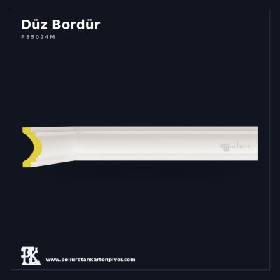 Sade Tasarımlı Düz Bordür Profili 4x10 cm