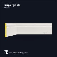 Sade Yüzeyli 2x10 cm Poliüretan Süpürgelik Modeli