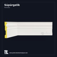 Sade Kesimli 12 cm Süpürgelik Profili