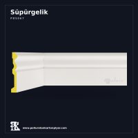 Yüksek Formlu Düz Süpürgelik Profili 15 cm
