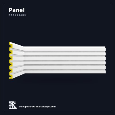 Çizgili Duvar Paneli Derzli Model 33x240 cm