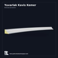 Dekoratif Yuvarlak Kavis Kemer Sövesi 5x98x15 cm