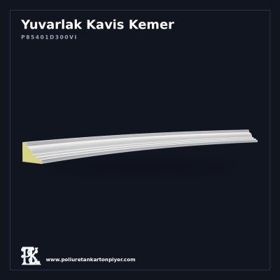 Dekoratif Yuvarlak Kavis Kemer Sövesi 5x98x15 cm